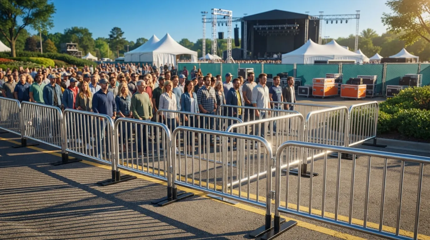 Crowd Control Barrier Rental in Springfield, MA