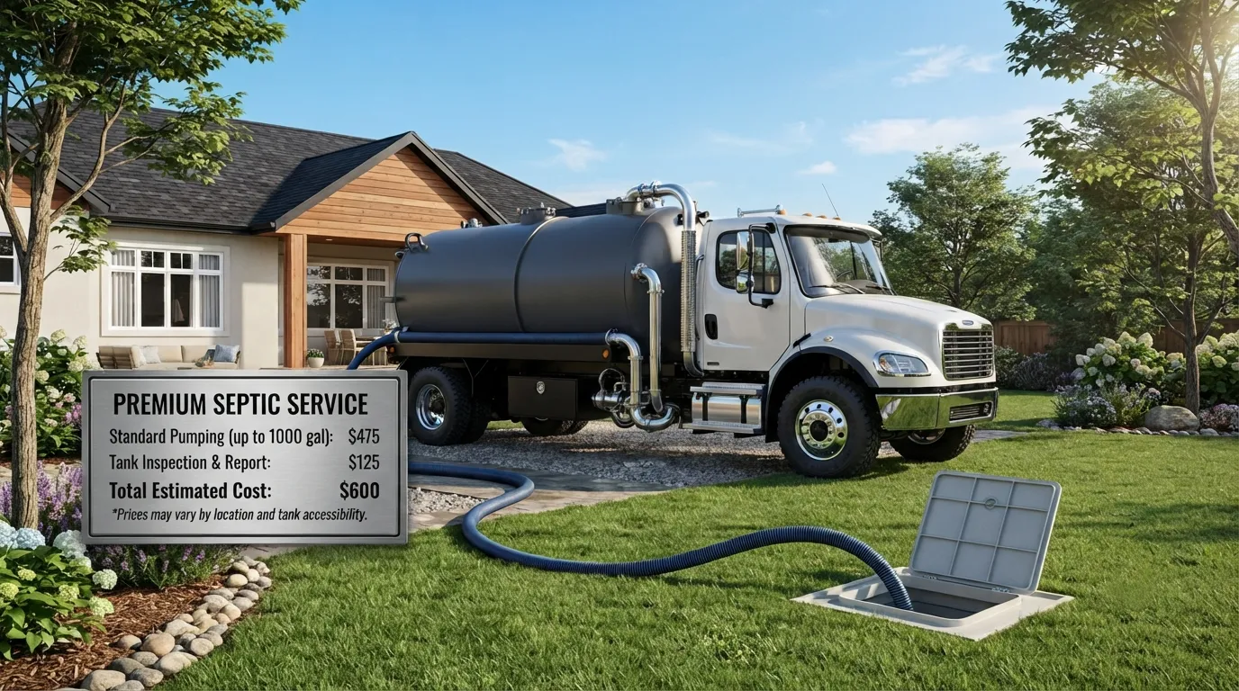 Septic Tank Pumping Cost in Springfield, MA