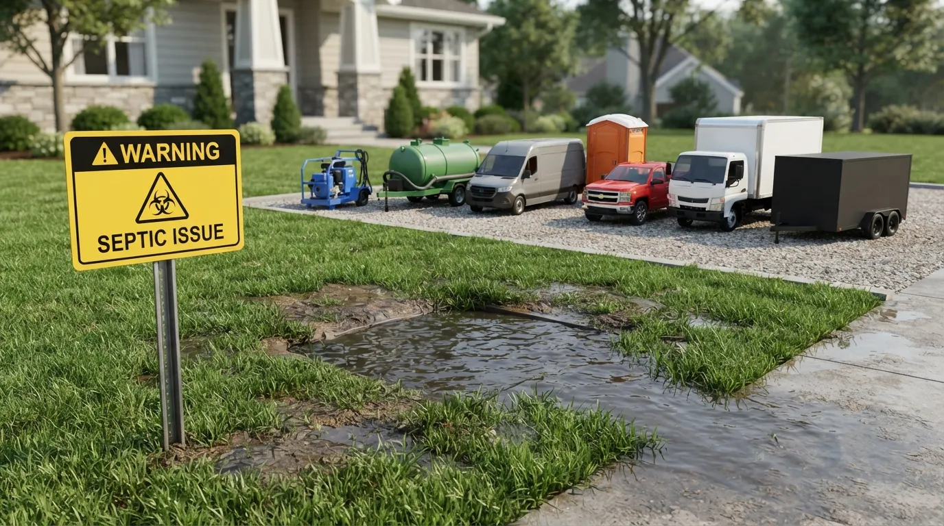 Septic Tank Warning Signs in Springfield, MA